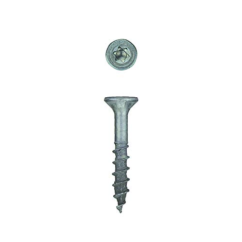 #14 x 1-1/2' Exterior Flat Head Construction Screw (90...
