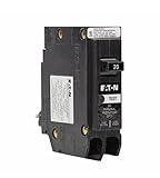 Eaton BRP120GF Breaker, 20A, 1P, 120V, 10 kAIC, Type BR Ground Fault