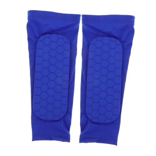 Toddmomy Soccer Shin Guards Sleeves Men's Full Leg Sleeves Leg Guard Pads for Football Basketball Badminton
