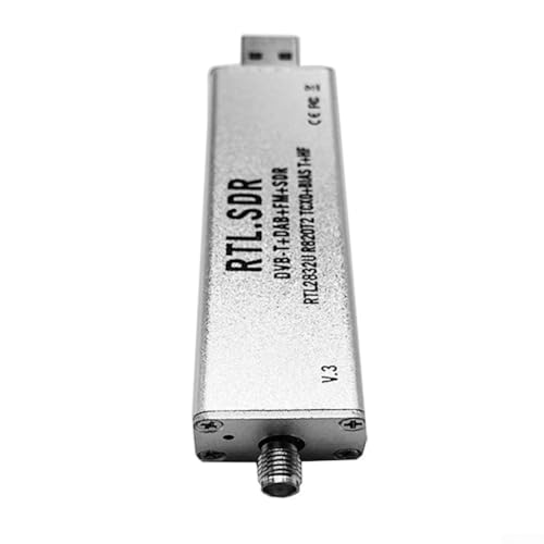 Receptor RTLSDR con compensación TCXO, banda completa de 100 kHz-1.7 GHz, software definido para ADS-B, AIS, FM, AM, CW, NFM, WFM, compatible