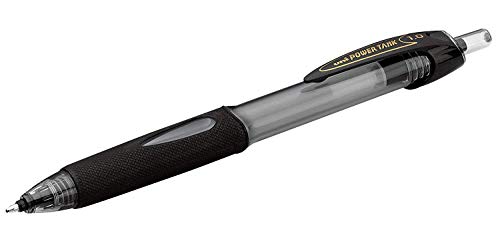 Image of uniball Power Tank RT Ballpoint Pens, Medium Point (1.0mm), Black, 12 Pack