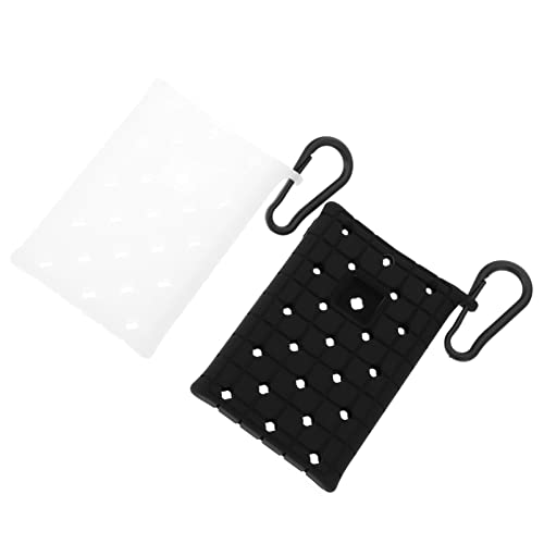 OSALADI 2pcs Portable Ssd Protective Case for Touch Fingerprint Lock Hard Drive Holder Lightweight Ssd Container for Travel and Colors