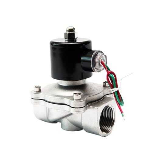 Válvula solenoide 2W250-25 de acero inoxidable de 1 pulgada NPT 220VAC 2