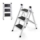 脚立 3段 脚立 鉄 折りたたみ 脚立 軽量 足場台