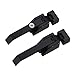 door lock Zinc Alloy Door Handle Lock Heavy Duty Industrial Automation Equipment Black(No lock cylinde)