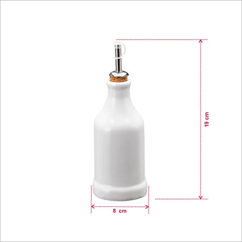 Galheteiro de porcelana com bico de inox…