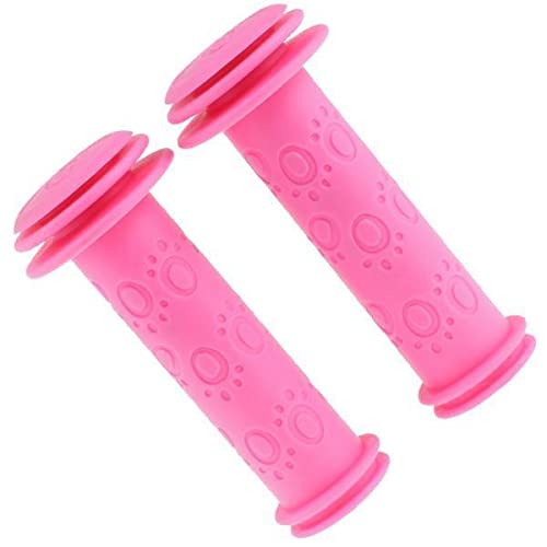 CALANDIS 2xKids Childs Bicycle Handlebar Grip Non Slip Rubber Handle Bar Grips Rose Red | Handlebar Grips, Tape & Pads-image-40