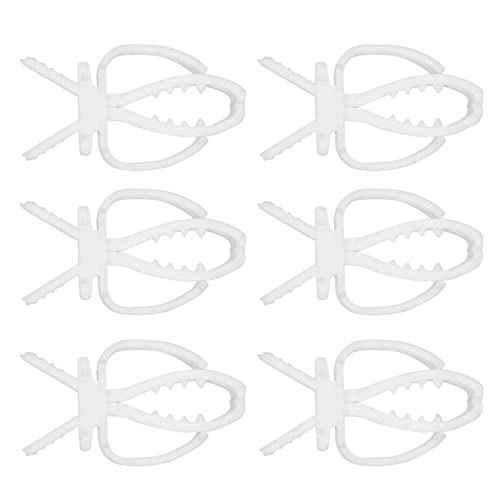 Vogelkäfig-Futterhalter, 6 Stück Kunststoff-Vogelkäfig-Futterspangen, Papageien-Gemüse-Clips, Vogelkäfig-Futterzubehör für Wellensittiche, Sittiche, Kakadu, Aras, Nymphensittiche Cover