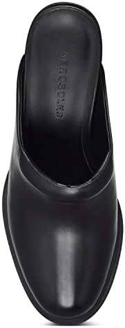Aerosoles Women's EMON Mule, Black Leather, 8 | Image 3