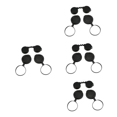 Tapa de goma para prismáticos repuesto antirayaduras de telescopios y binoculares de acampada