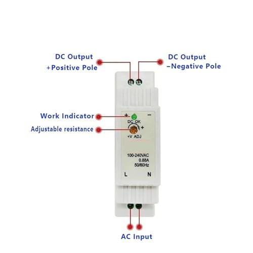 Alimentation à découpage DR-15 boîtier de commutation AC/DC 15W 24V