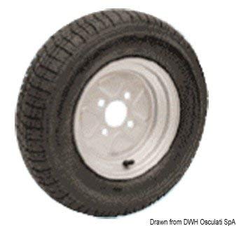 Roues pneumatiques OSCULATI pour chariots grande vitesse remorque bateau