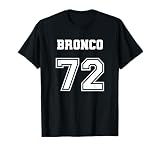 Jersey Style Bronco 72 1972 Old School SUV 4x4 Offroad Truck T-Shirt