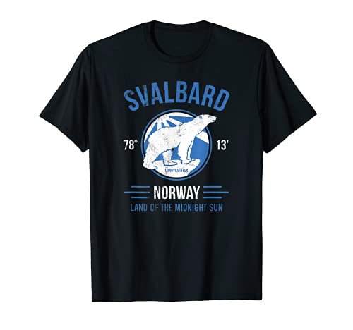 Svalbard Oso Polar Noruega | Longyearbyen Norway Polar Bear Camiseta Cover