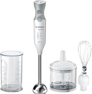 Bosch Hausgeräte MSM66150 ErgoMixx Blender Ręczny, Tworzywo Sztuczne, 20 W, Biały/Szary