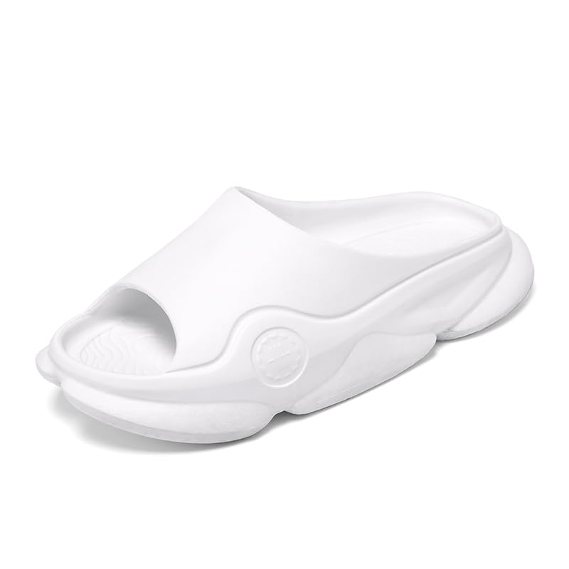 Shower Slide Shoes for Men and Women Home Sandal Bath Slipper Indoor House Pool College Dorm Non-Slip