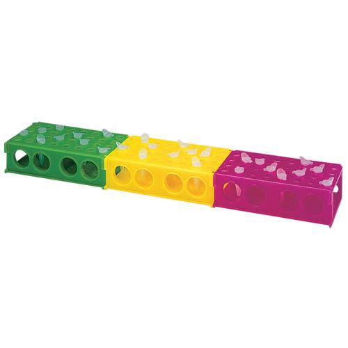 Heathrow HS29022D 4 Way Tube Rack, Pink (Pack of 20)