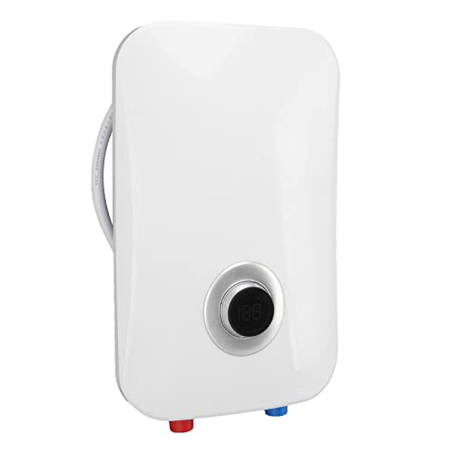 KELFEEAO Calentador de Agua eléctrico sin Tanque, protección contra sobrecalentamiento de 7500 W Calentador de Agua instantáneo Termostato Inteligente Calentadores de Agua Caliente con