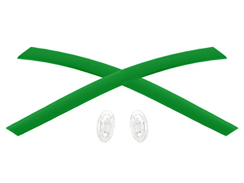 Image of Rubber Kits Replacement for Oakley Ejector OO4142 Sunglass - Dark Green