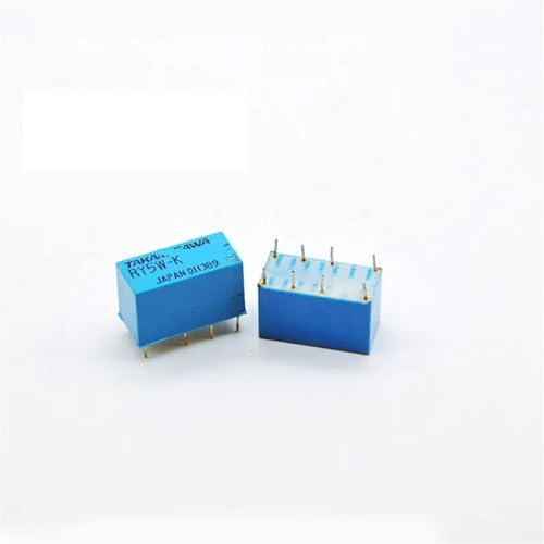 Relé de señal RY24W-K DPDT con contactos de alta precisión 24V 5 piezas