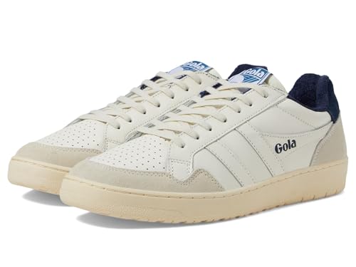 Gola Homme Eagle Baskets - Chaussures de Sport Classiques en Toile Bleue