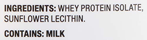 Amazon Elements Grass-Fed 100% Whey Protein Isolate Powder, Unflavored, 2.05 lbs (31 Servings) (Packaging may vary) - Thumbnail 5