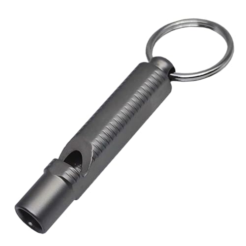 Laikoutd Portable Whistles Louds Whistles with Keyring Whistles for Outdoor Hiking Camping