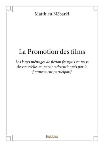 livre La Promotion des films