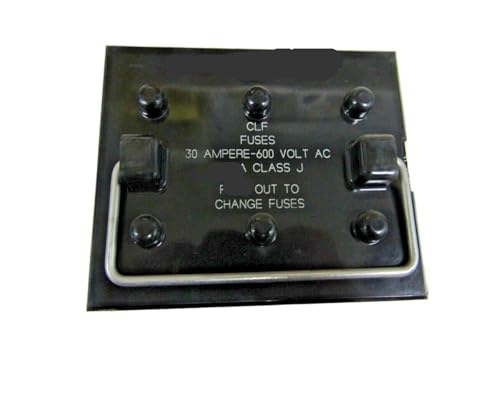 Porte-fusible classe J 30A triphasé pour sécuriser les moteurs 600V