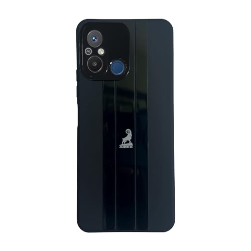 Image of AIBEX Sleek Back Cover Case Compatible with Xiaomi Redmi 12C / Poco C55 with Camera Guard and Diamond Finish
