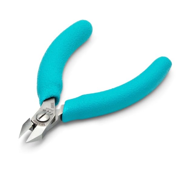 Erem 4 1/2 in 500 Diagonal Cutting Plier Flush Pointed Nose Insulated 595E - 1 Each image 3