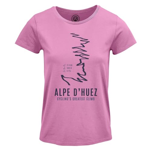 Alpe d'Huez Greatest Climb t-shirt col rond pour revivre la légende du vélo en France