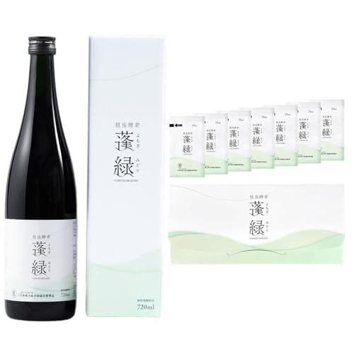 Amazon | 越後酵素蓬緑 酵素ドリンク 健康志向 置き換え (720ml×1本+