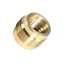5/8inch-27 male to 3/8inch-16 female for use with mic stands with 3/8inch-16 threads1 x 5/8inch-27 male to 3/8inch-16 female ScrewMaterial:BrassColor:Gold Size_Chart: Note: Package_Includes: 1 Piece Microphone Stand Adapter