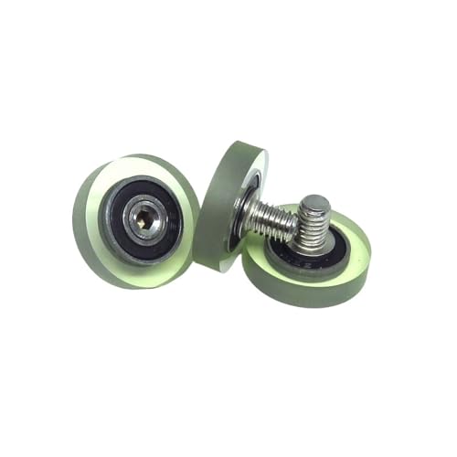 Poulies de douche 22 mm avec roulement premium 696RS et vis M6