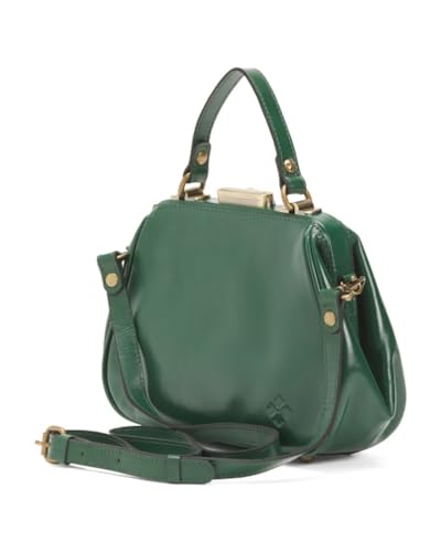 Image of Patricia Nash Gracchi Satchel Leather Handbag Purse