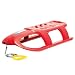 Prosperplast Kinderschlitten Schlitten mit Metallschienen und Seil...