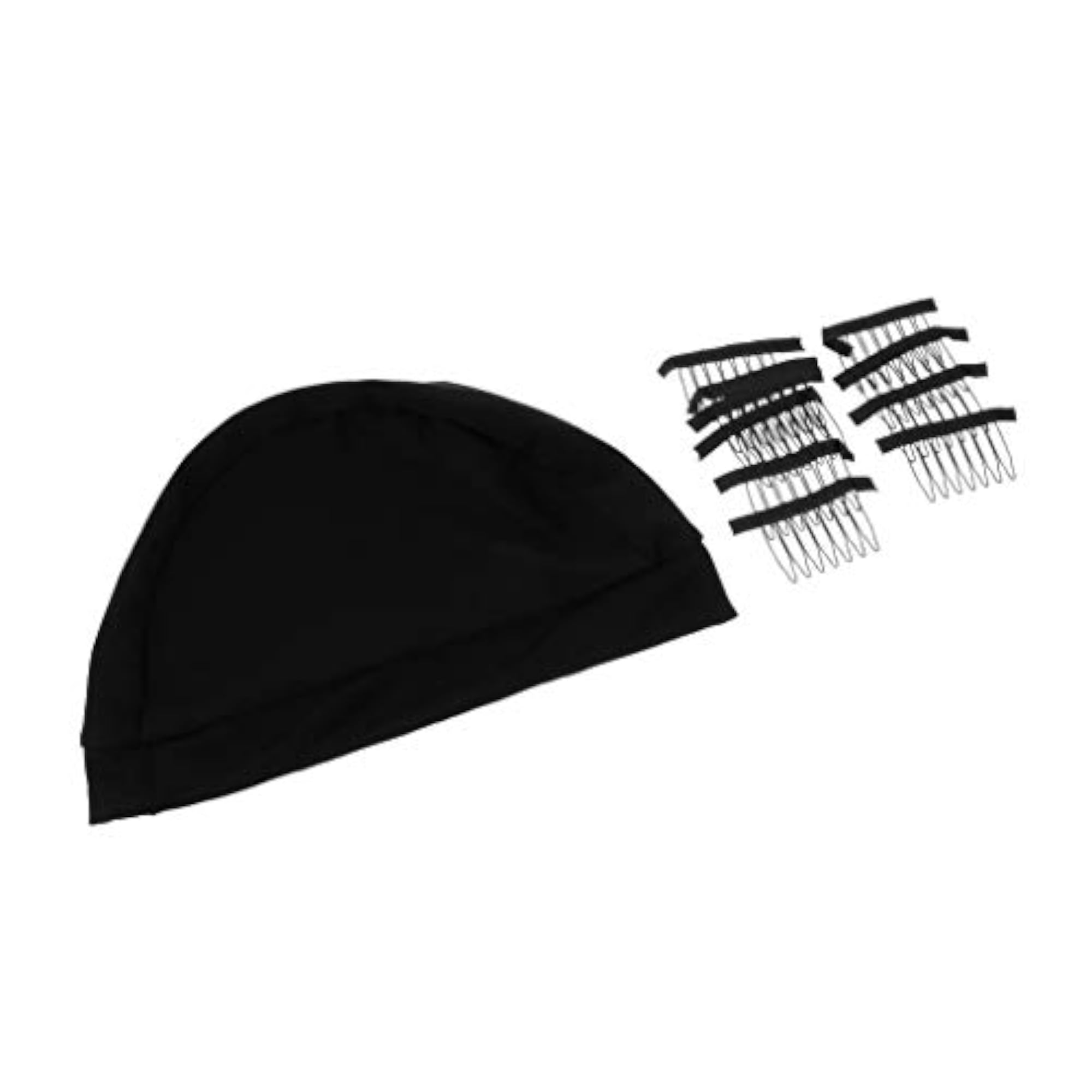 Durable Wig Clips for Women & Men, Breathable Elastic Wig Net Cap