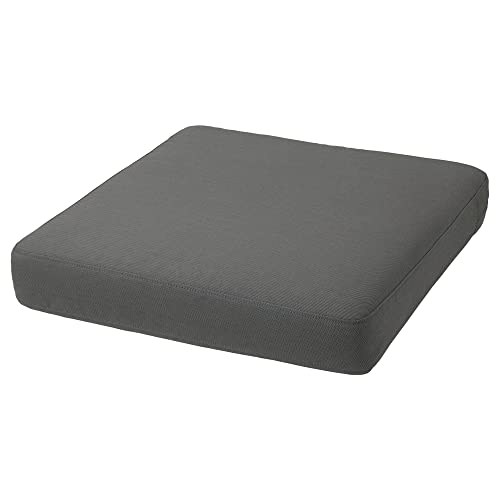 Ikea FRÖSÖN/DUVHOLMEN - Cojín de asiento para exteriores, 62 x 62 cm, color gris oscuro