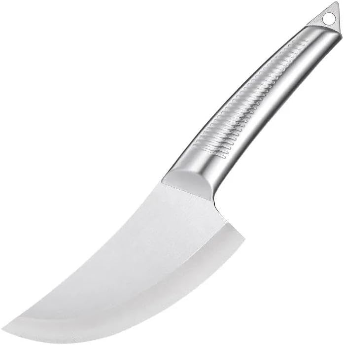 Meat Cleaver,Cleaver Knife Stainless Steel Boning Knife Kitchen Dividing Slaughtering Knife Peeling Kitchen Knife Chef Knife Cooking Tool Meat Cleaver (Color : Style 1)