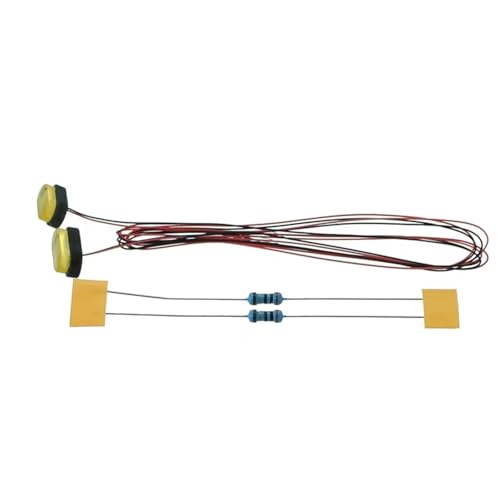 Luces de posición para coche RC Traxxas TRX4 y camión Tamiya escala 1/10 1/14