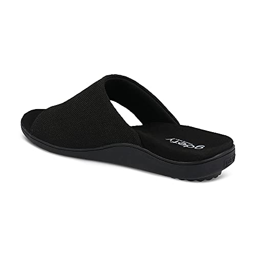 Gravity Defyer Women's Gdefy Etztal Linen Sandal 7 M Us - Versoshock Proven Performance Orthotic Slides #TOP3