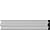 Ekena Millwork CAS02X00AL 2-Inch H x 1/2-Inch P x 96-Inch L Alexandria Rope Window and Door Casing