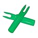 ACDSHOT 50 Packs .244/6.2mm Archery Arrows Nocks S Plastic Arrow for Carbon Arrows for Archery Hunting (Green)