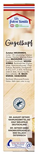 Dr. Oetker Gugelhupf, 8er Pack (8 x 525 g), Backmischung für Gugelhupf-Rührkuchen, zum Zubereiten vom klassischen Kuchen in Gugelhupf-Form, mit Glasur, vegetarisch
