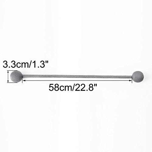 Borlas para Ventanas OUdini Estilo Clásico en Cuerda Gris Alta Resistencia 8