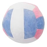 Zerodeko Almohada Decorativa De Voleibol Realista Juguete De Peluche para De Niños Coche Deportivo 21 Cm Color