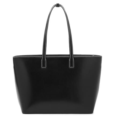 Image of Miraggio Seoul Tote Bag For Women Office Use | Tote Bags For Women Stylish Main Compartment Can Fits Upto 15 Inches Laptop | Structured Shoulder Tote Bag
