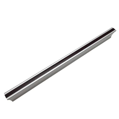DAWOOWF Pack of 2 Furniture Handles, Drawer Handles with 4 Screws, Brushed Chrome Material Cabinet Handles, Door Handles