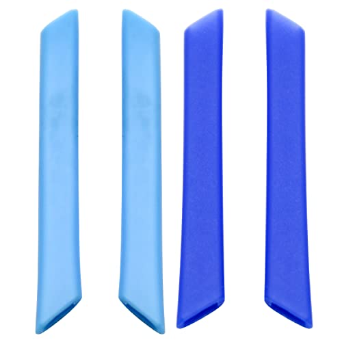 Pieds de Rechange en Silicone contre les Lunettes qui Glissent Bleu Foncé